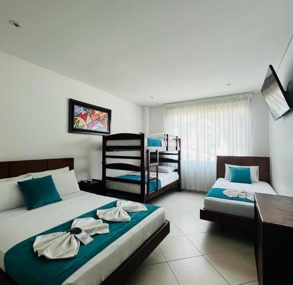 디럭스 패밀리 룸, Inn Best Day