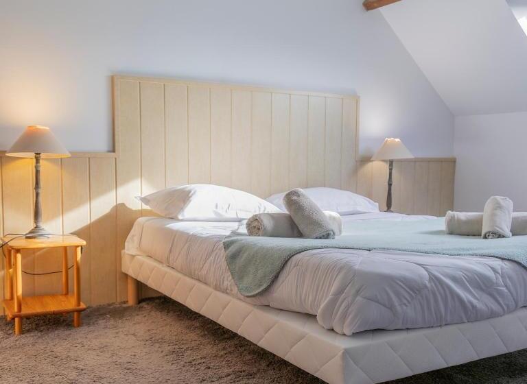 חדר סטנדרט לארבעה, La Ferme Du Grand Air