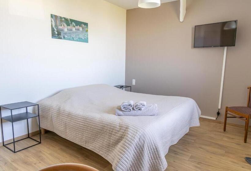 חדר סטנדרט חדר אמבטיה משותף, La Ferme Du Grand Air