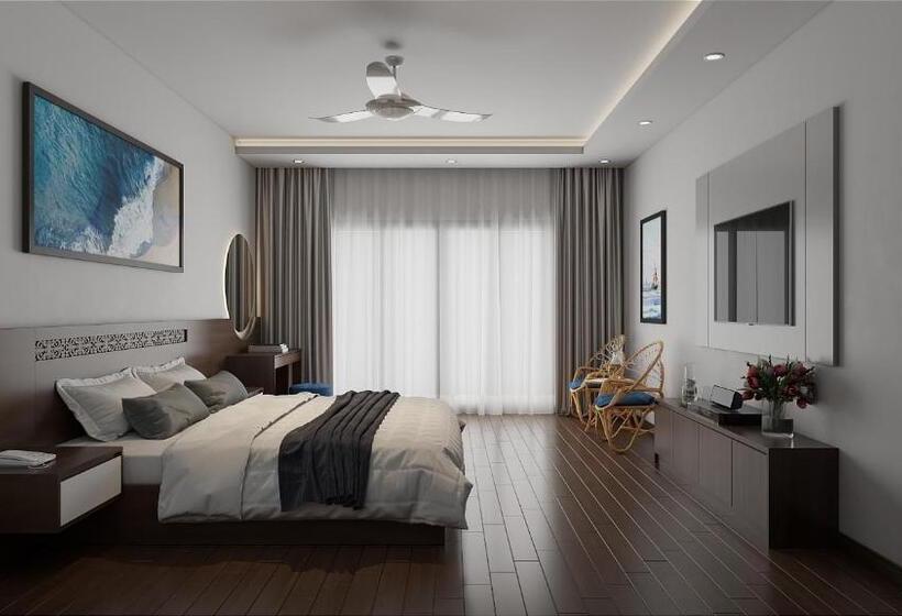 اتاق استاندارد با چشم‌انداز استخر, Hoang Yen Boutique