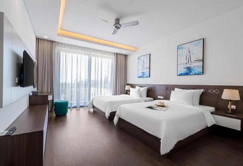 اتاق استاندارد با چشم‌انداز باغ, Hoang Yen Boutique