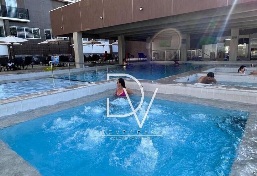 דירת חדר, Spazzio Diroma Com Parque Aquático Incluso