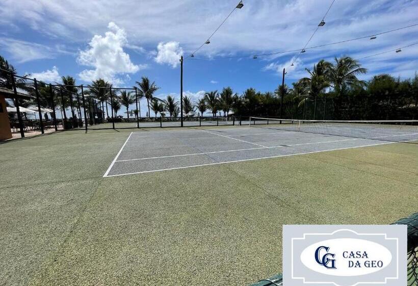 דירת שלושה חדרים, Casa Da Geo Genipabu Summer House