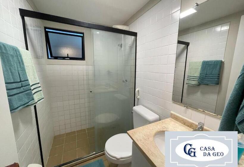 דירת שלושה חדרים, Casa Da Geo Genipabu Summer House