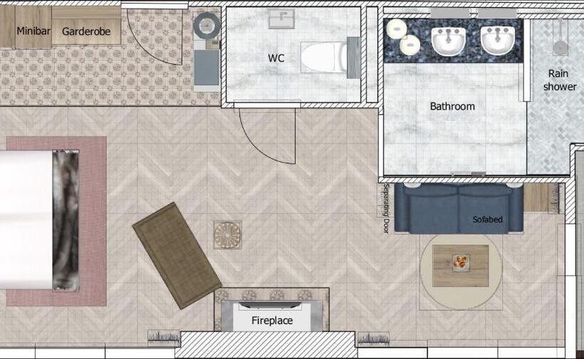 Hegyre Néző Junior Suite, Mirabeau Etoile