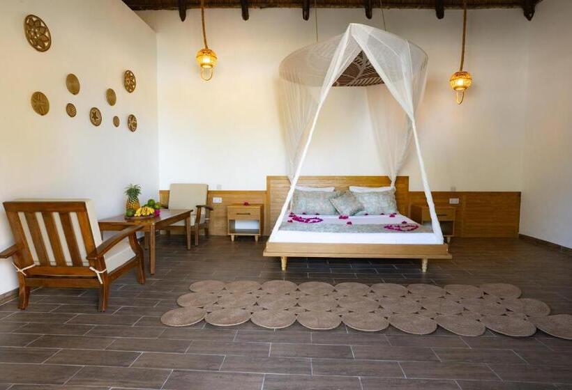 חדר דלוקס נוף לים, Turkuaz Beach Zanzibar