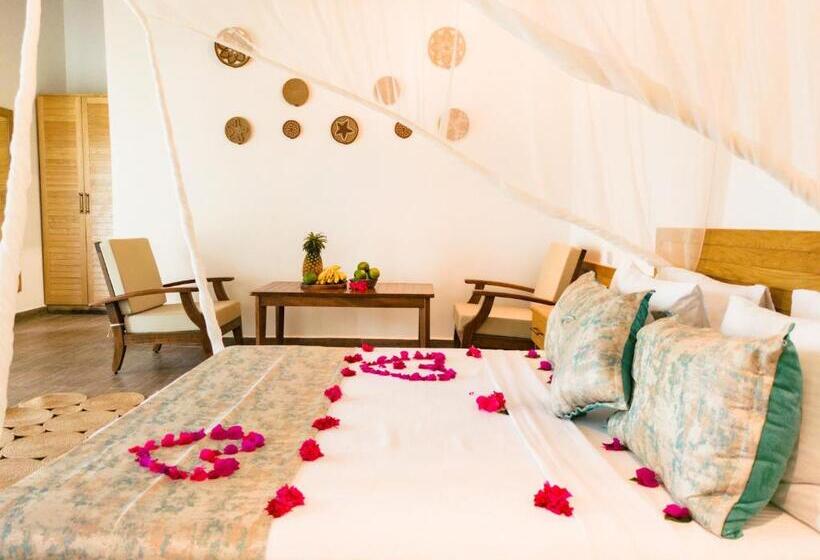 חדר דלוקס נוף לים, Turkuaz Beach Zanzibar