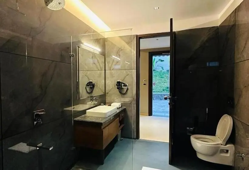 Standard-huone Allasnäkymä, Sajjan Bagh Resort Kumbhalgarh