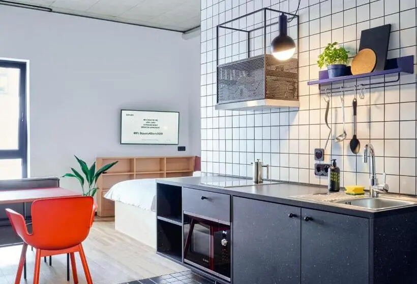 １ベッドルームアパートメント, Stayery Gütersloh Hauptbahnhof