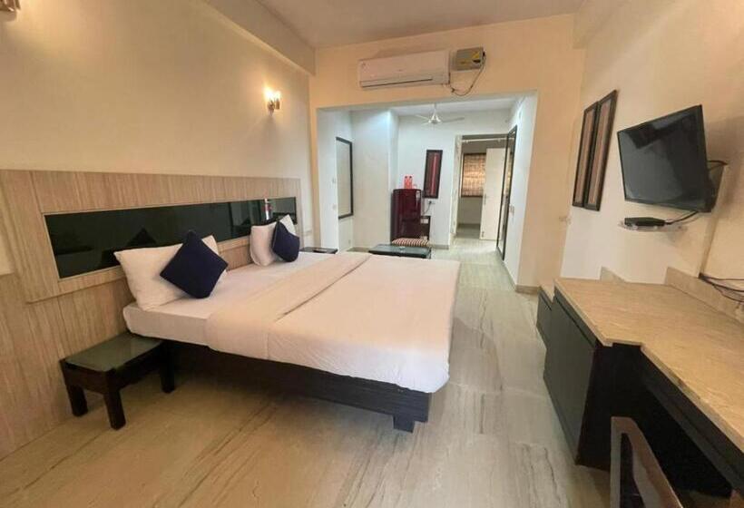 סטודיו דלוקס, Bedchambers Serviced Apartments, Sector 40