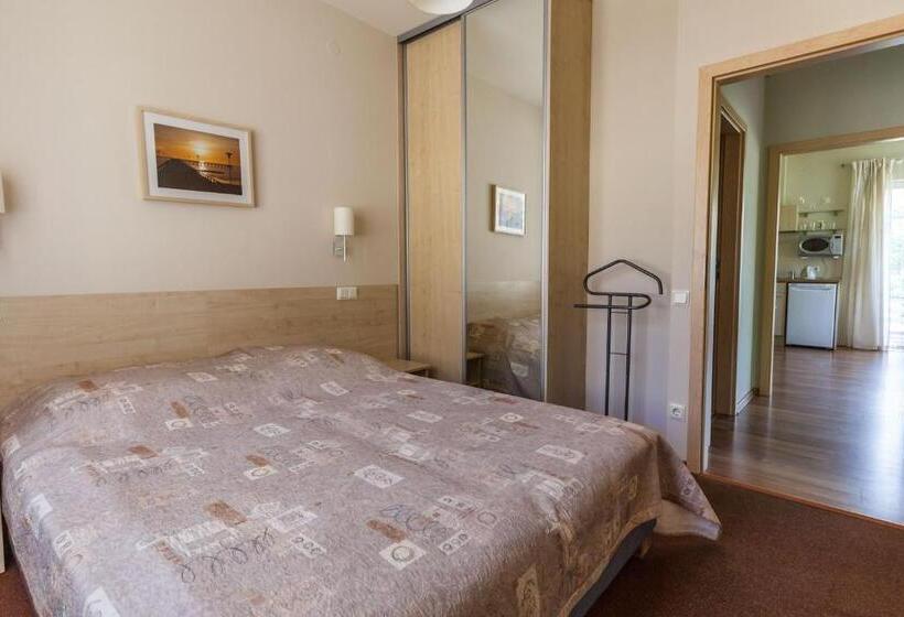 آپارتمان 1 خوابه با تراس, Vila Claudia