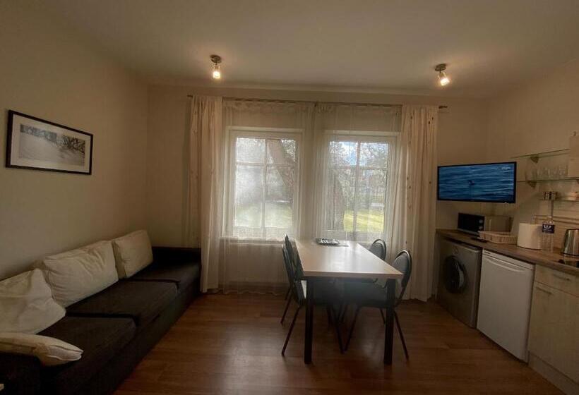 آپارتمان 1 خوابه با چشمانداز باغ, Vila Claudia