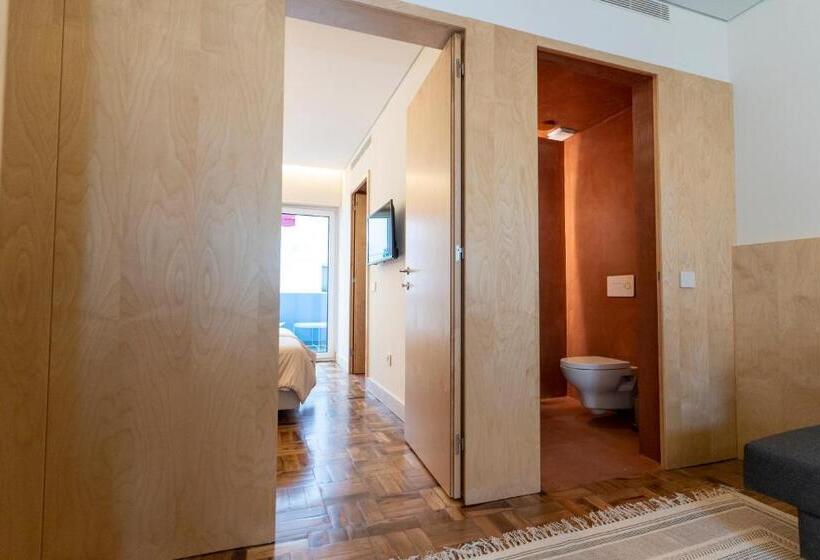 شقة ديلوكس غرفة واحدة, Casa 3 Os Lugares De Castraleuca