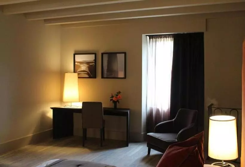 キングサイズベッドのデラックスルーム, Podere Castel Merlo Resort
