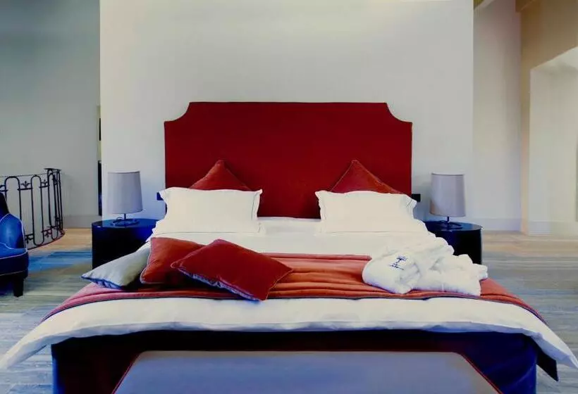 キングサイズベッドのデラックスルーム, Podere Castel Merlo Resort
