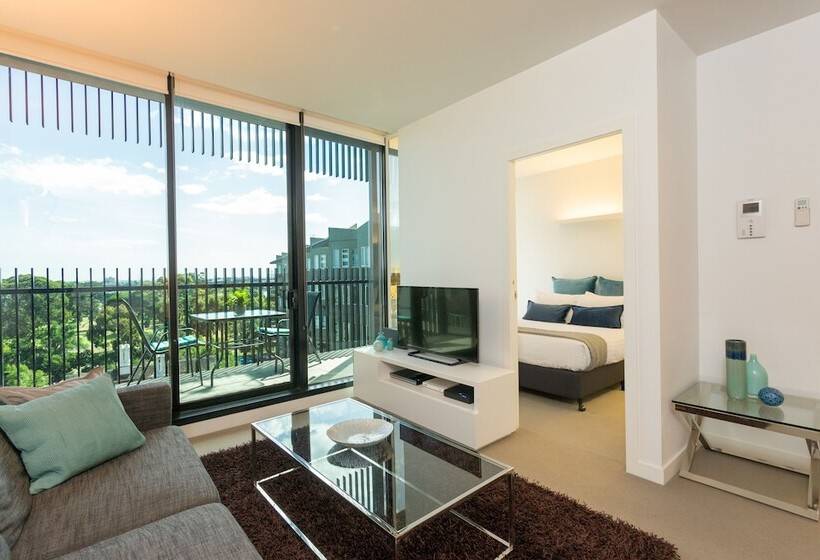 شقة إدارية غرفتين نوم, Wyndel Apartments St Kilda Views