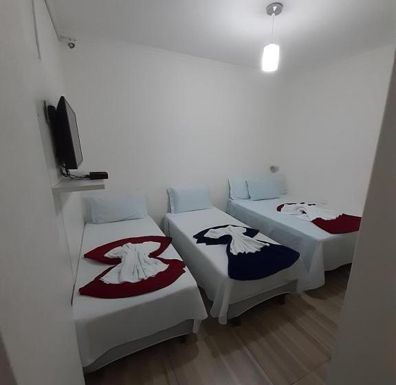 Номер Стандарт Трехместный, Pousada Rekinty