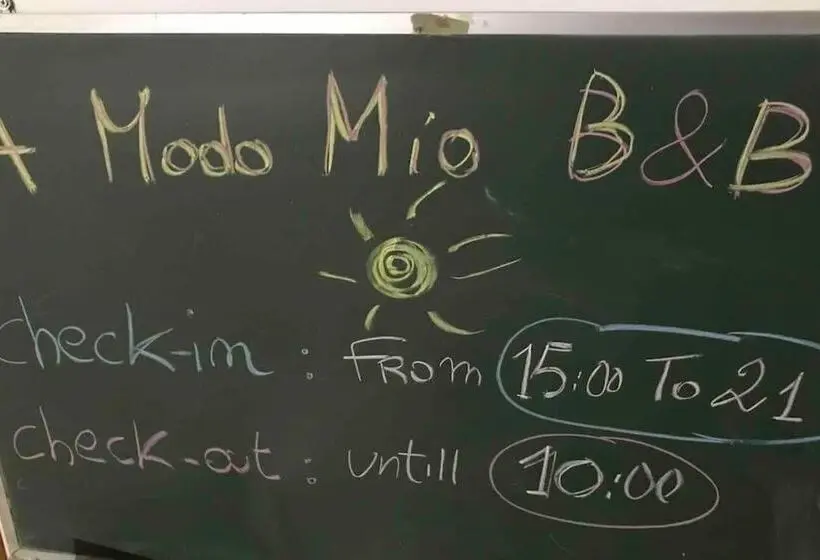اتاق استاندارد, B&b A Modo Mio