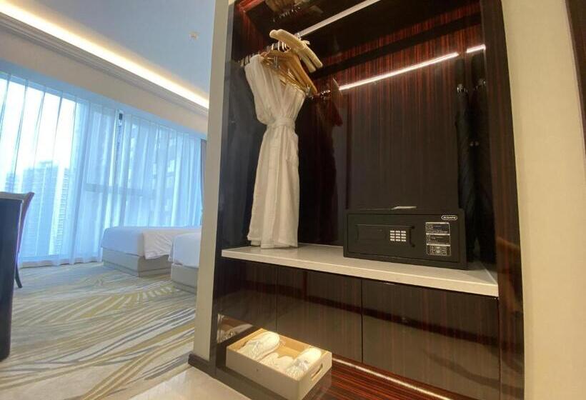 디럭스 룸, Grand New Century Hotel Binjiang Hangzhou