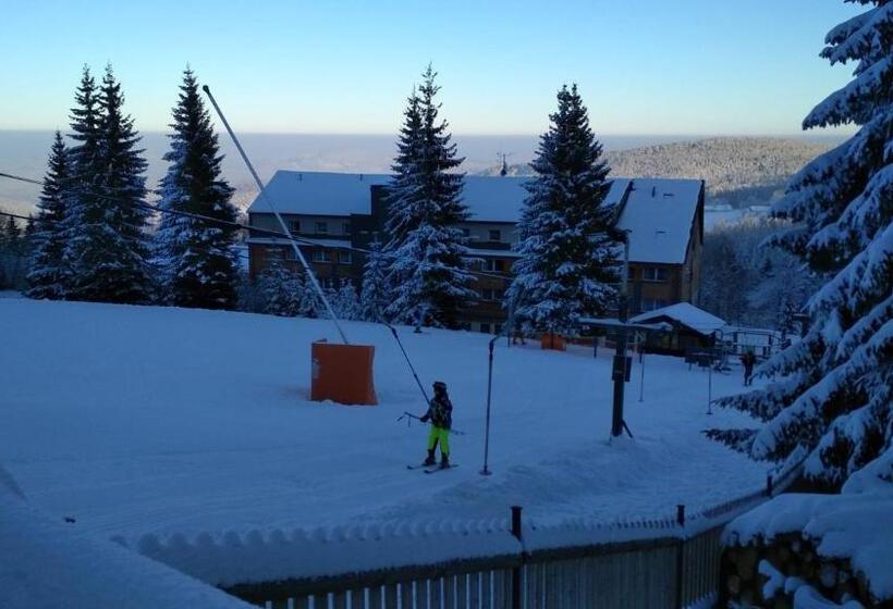 침실 1개 전망 아파트, Chata Granit, Zadov   Churáňov