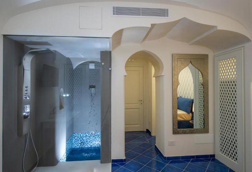 豪华海景房带阳台, Holidays Dream Praiano