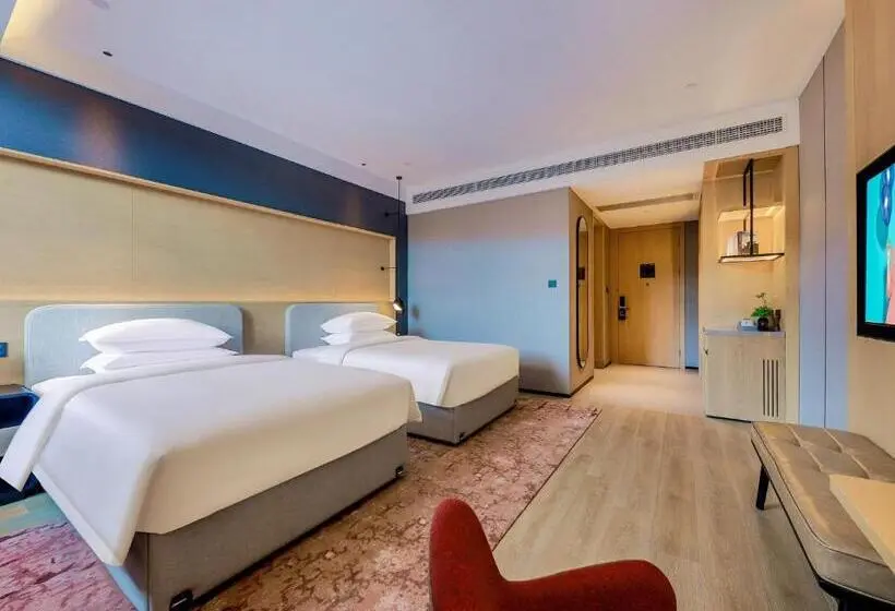 デラックスルーム, Park Inn By Radisson Zhuhai Gaolan Port