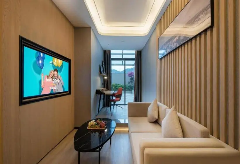 キングサイズベッドのエクゼクティブ, Park Inn By Radisson Zhuhai Gaolan Port