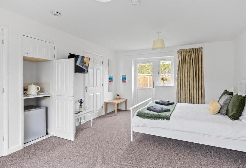 キングサイズベッドのスタンダードルーム, Lytton Tree Lodge Near Southwold