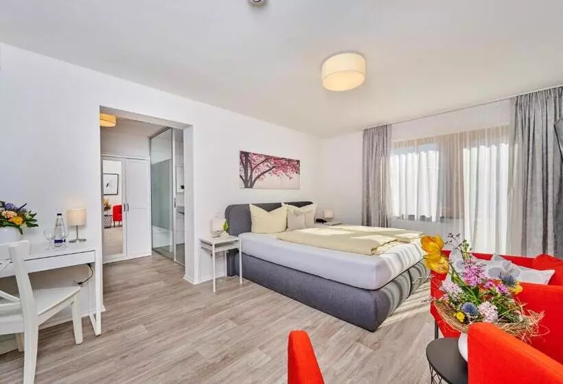 Comfort room with balcony, Restaurant Zum Goldenen Anker Mit Hallenbad & Wellnessbereich