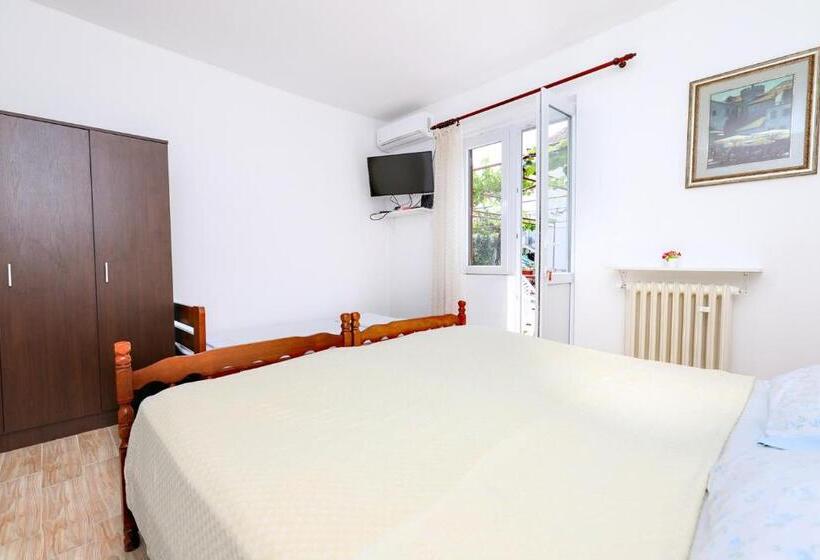 اتاق سه‌نفرۀ استاندارد با سرویس بهداشتی بیرون از اتاق, Apartmani I Sobe Radojičić