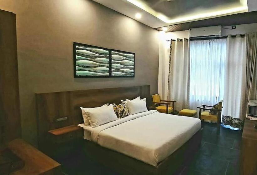 Superior-huone King-vuode, Meeram Ganga, A Heritage Stay By The Ganges At Triveni Ghat