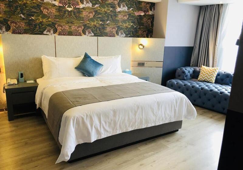 프리미엄 룸, Lanou Hotel Zhenjiang Runzhou District Railway Station