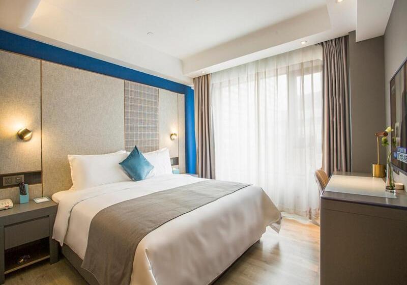 غرفة ديلوكس, Lanou Hotel Zhenjiang Runzhou District Railway Station