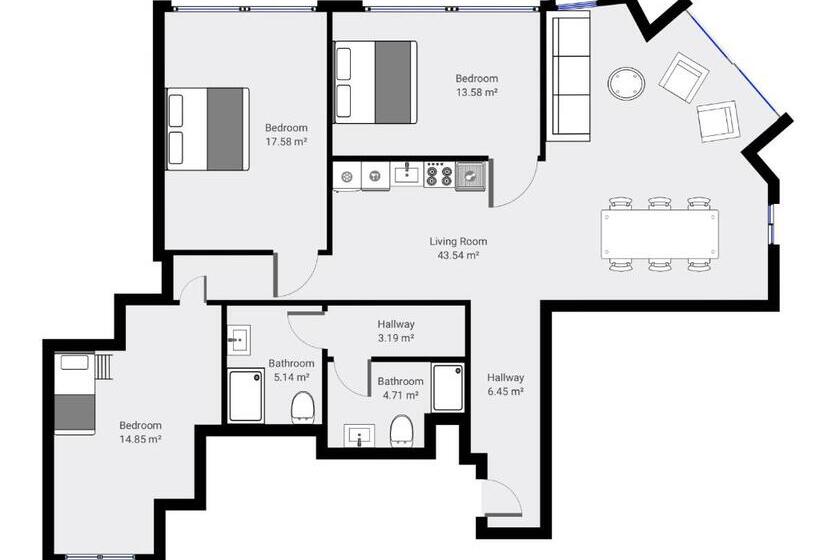 شقة دور أخير غرفة نوم واحدة, The Lakes Apartments By Daniel&jacob S
