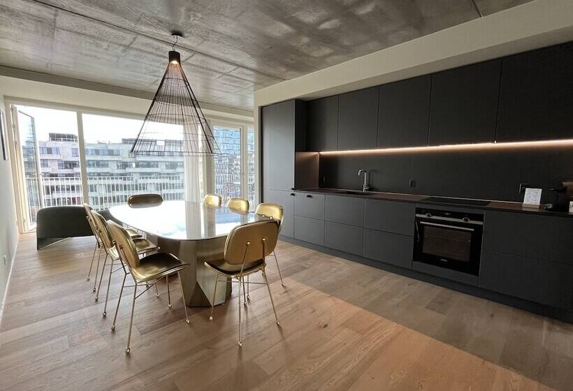 דירת פנטהאוז 1 חדרי שינה, Stay Nordhavn