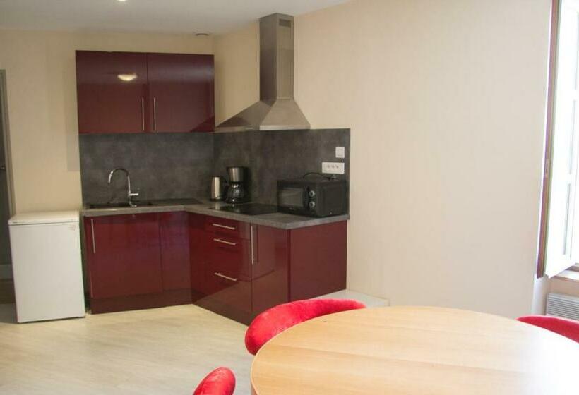 带大床的标准工作室, Gites Le Lancelot