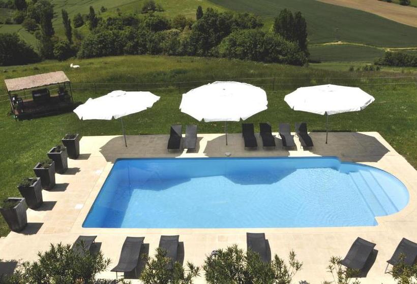 סוויטה נוף לבריכה, Le Relais De Roquefereau