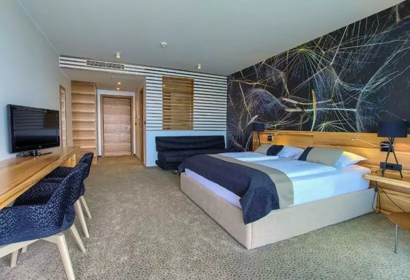 オーシャンビューデラックスルームバルコニー付き, Villa Margaret