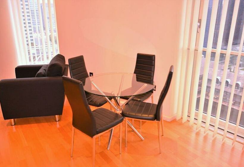침실 2개 디럭스 아파트, Zen Apartments   City Airport London