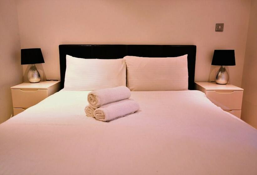 침실 2개 디럭스 아파트, Zen Apartments   City Airport London