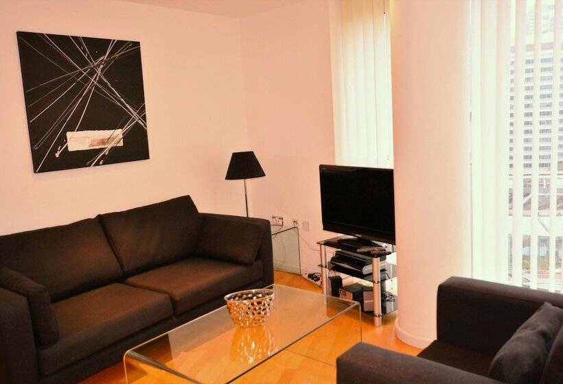 침실 2개 디럭스 아파트, Zen Apartments   City Airport London