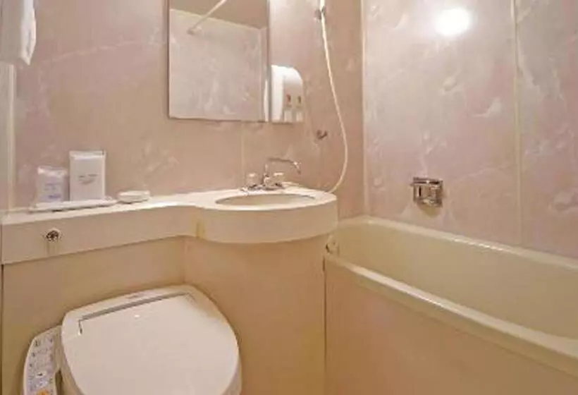 ダブルベッドのベーシックルーム, Apa Hotel Mito Eki Kita