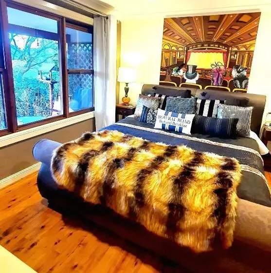 キングサイズベッドのスタンダードルーム, Bowral Road Art Gallery Bed And Breakfast