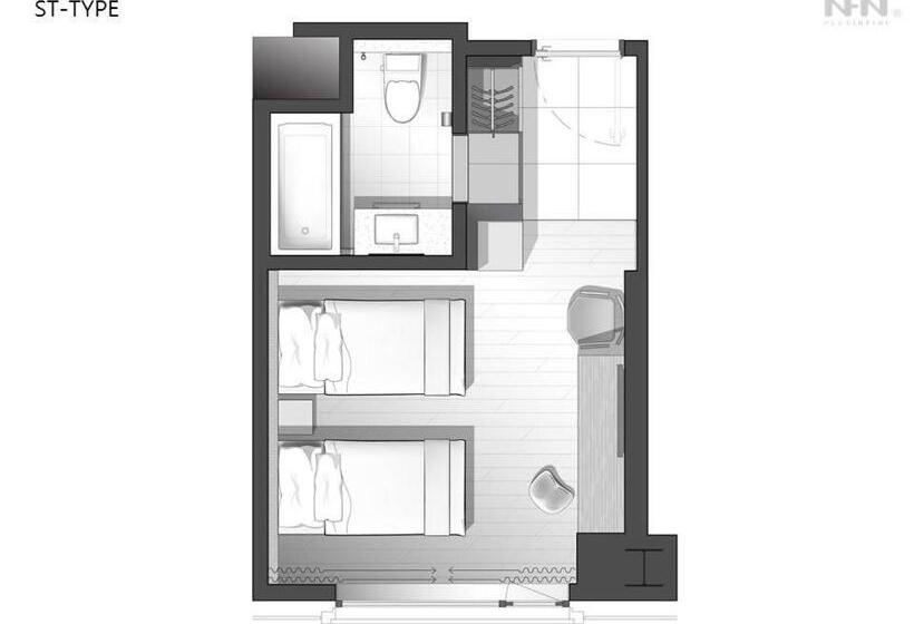 اتاق استاندارد, Amanti Hotel Seoul