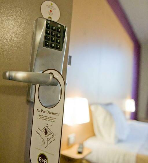 适合残疾人使用的标准间, B&b Hotel Colmar Vignobles Ouest