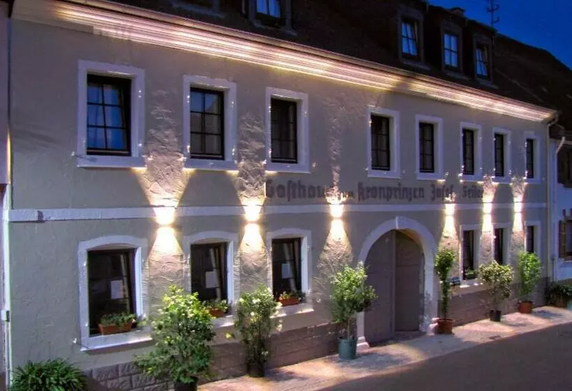 スタンダードシングルルーム, Zum Kronprinzen Hotel Garni