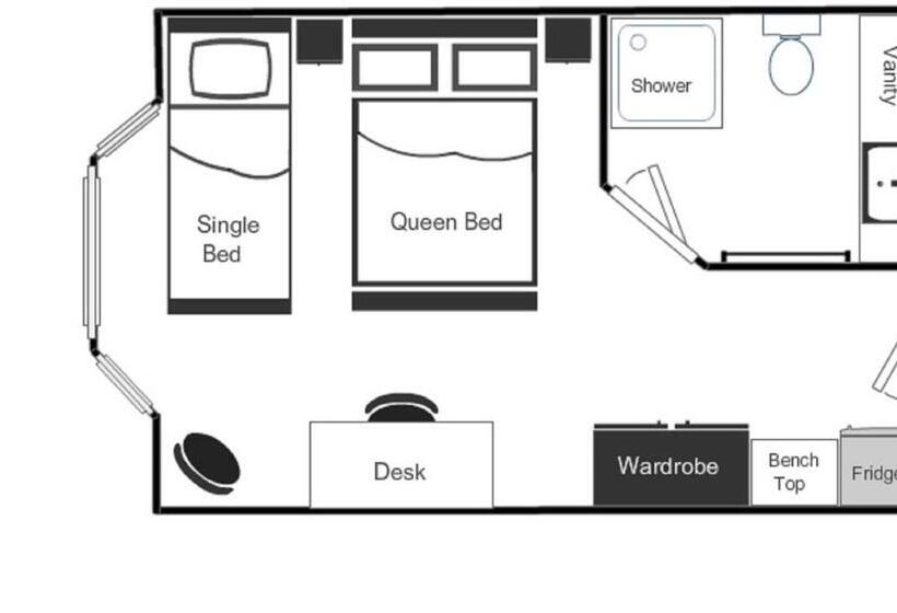 اتاق استاندارد با چشمانداز استخر, The Jetty Resort