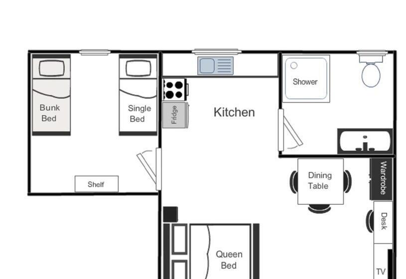 اتاق خانوادگی, The Jetty Resort