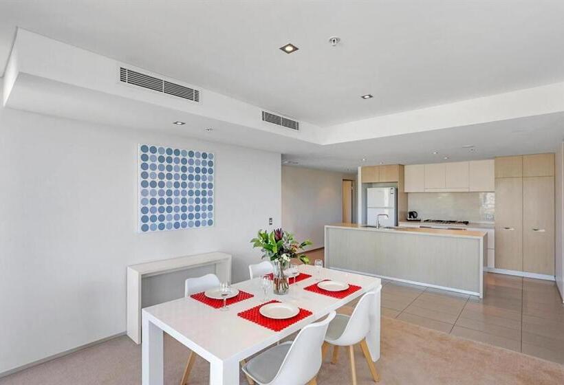 شقة غرفتين مطلة على البحر, Ambience On Burleigh Beach