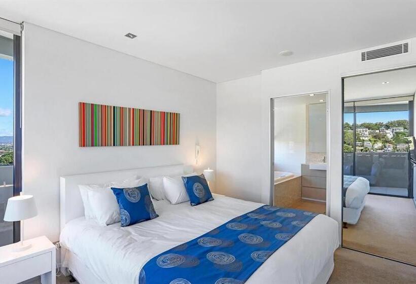 شقة غرفتين مطلة على البحر, Ambience On Burleigh Beach